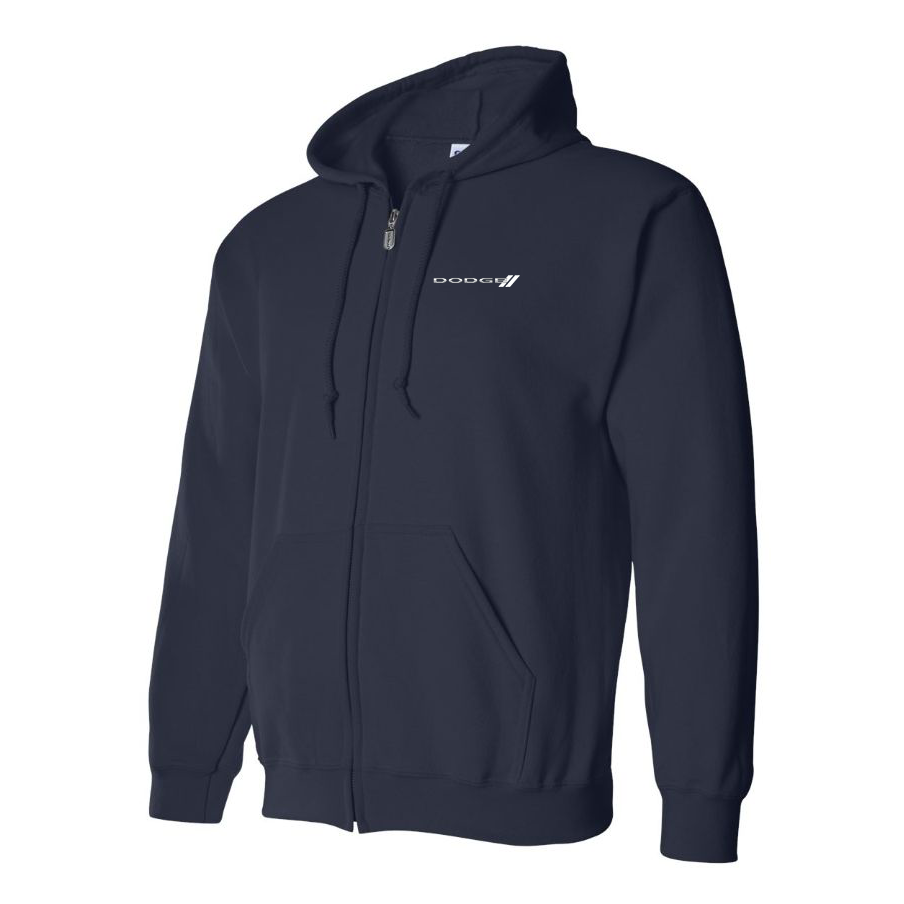 Men's Dodge Car  Zipper Hoodie